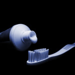 brushing teeth