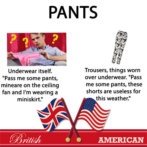 A Hilarious Take on British English V/S American English! LifeCrust