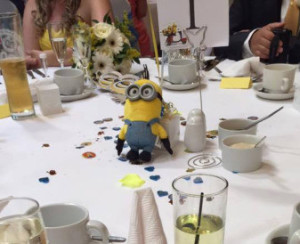 Minion center piece