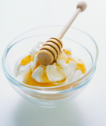 honey and yogurt