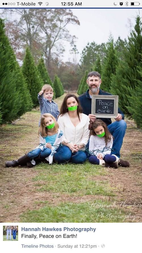 sexist christmas photo