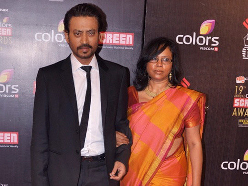 Irrfan Khan and Sutapa Sikdar