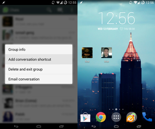 add-conversation-shortcuts