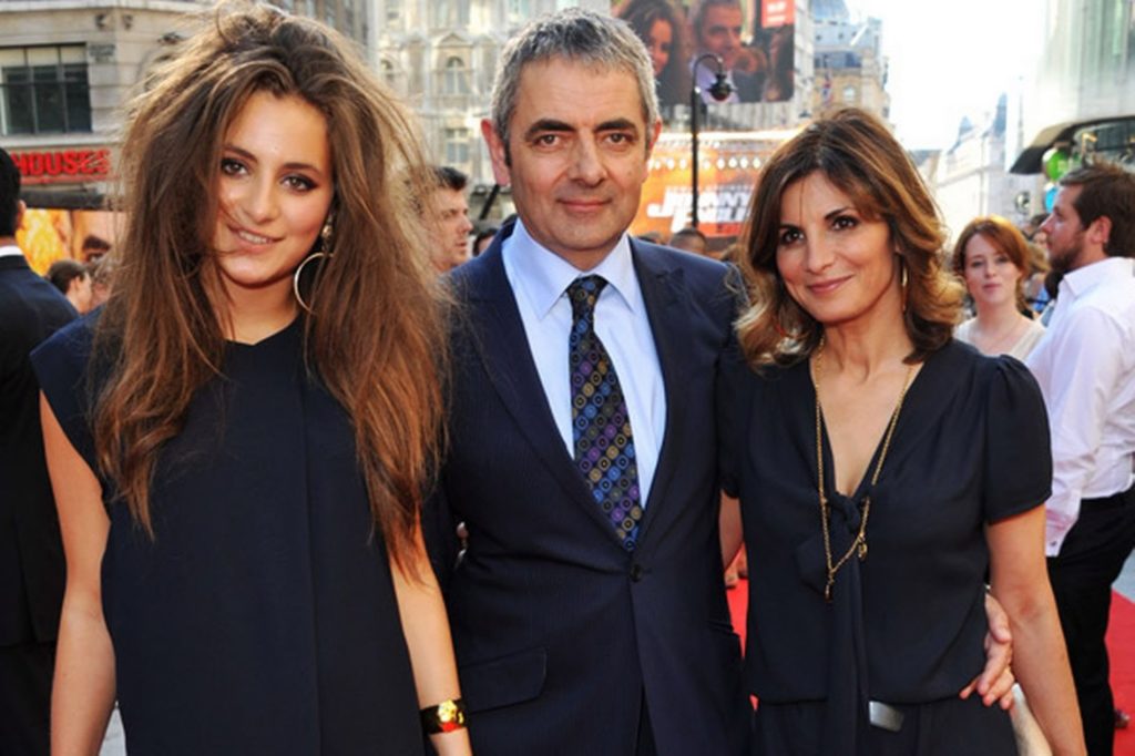 rowan atkinson family