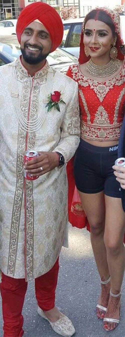 Bride-without-lehenga