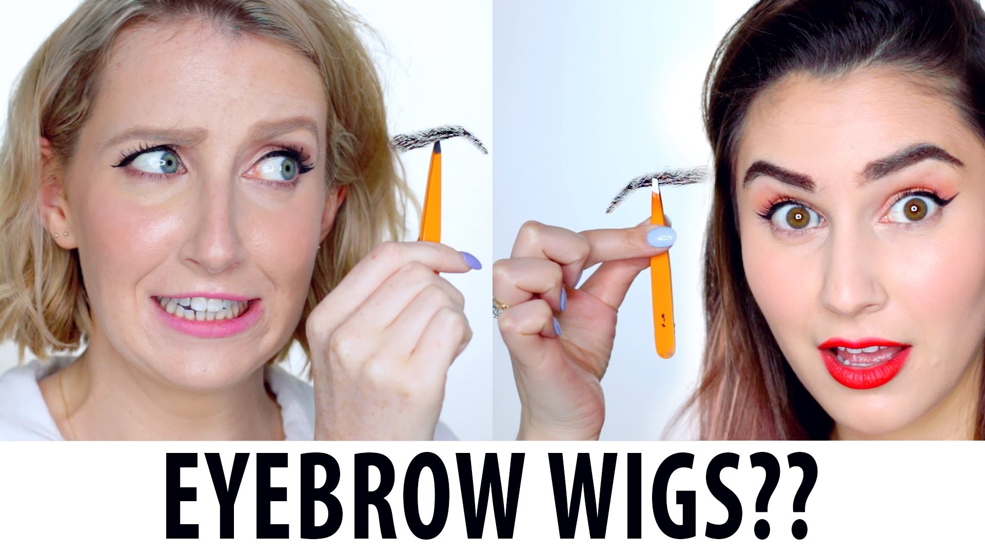 Eyebrow Wig StickOn Latest Beauty Trend! LifeCrust