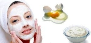 egg white mask