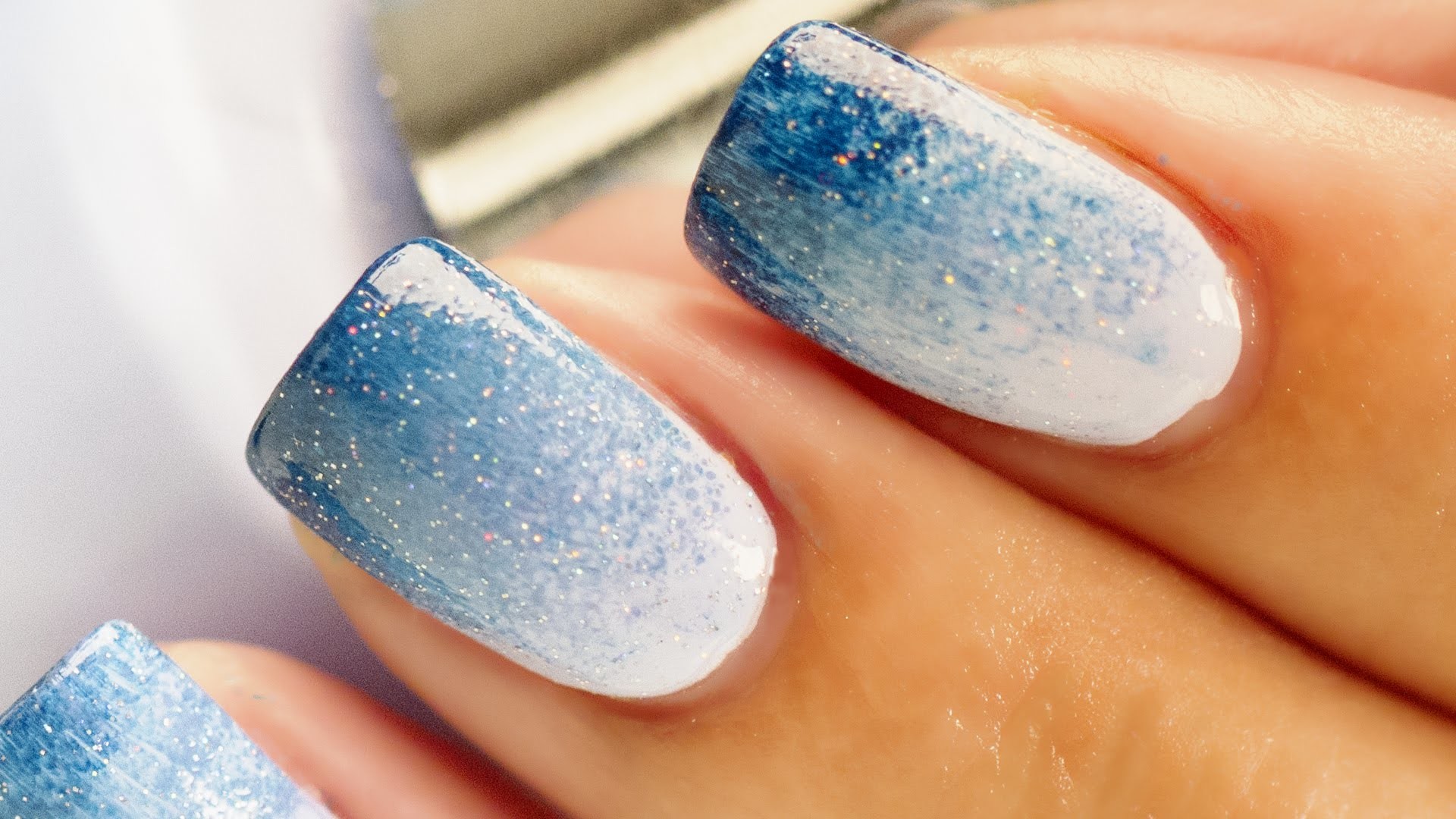 3. Ombre Crystal Nail Designs for Short Nails - wide 9