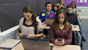 the never pays attention girl