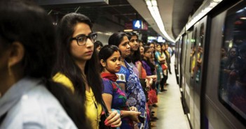 delhi metro women