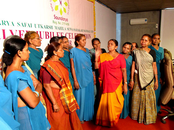 The Saundarya Mandali Collective of 400 women, headed by Manjula