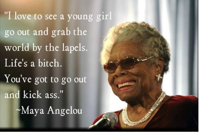 maya angelou