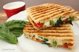 vegetable mayo sandwich