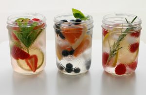 infused water'