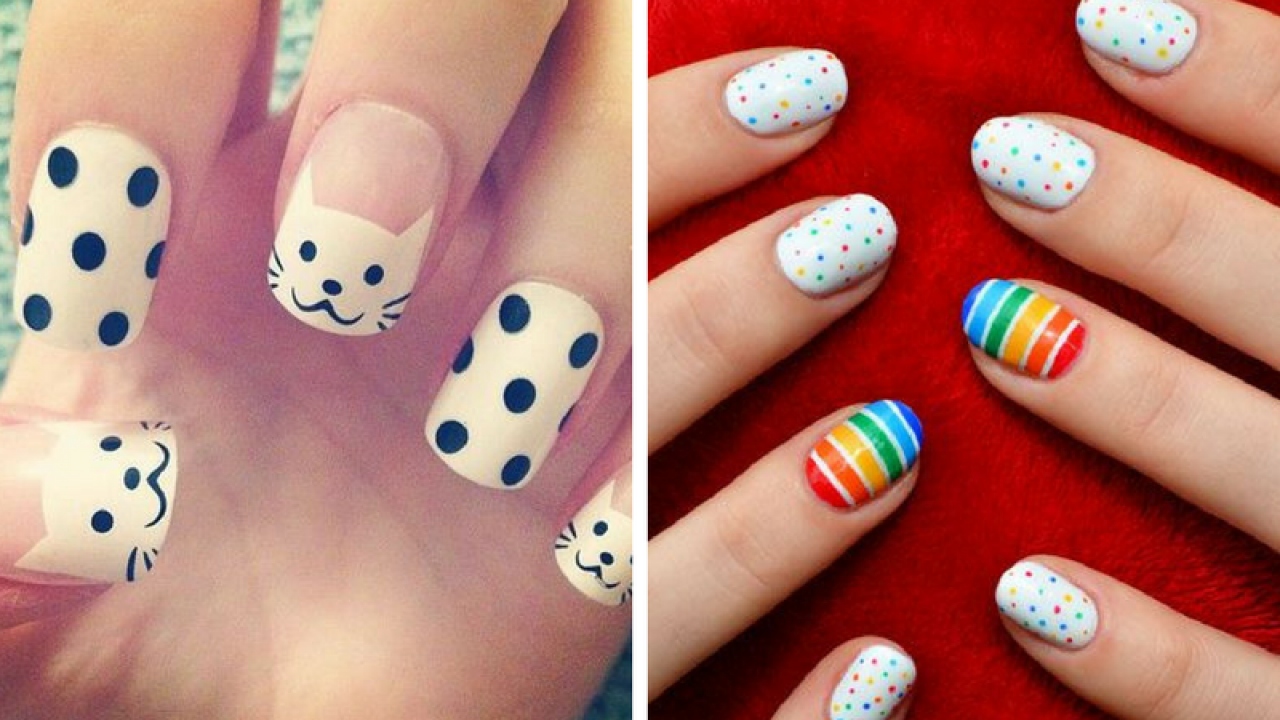 13 Simple And Easy Nail Art Designs To Try This Season!