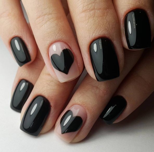 946bcff562e7dd8897e9008ad3f67693--black-nail-polish-black-nail-art