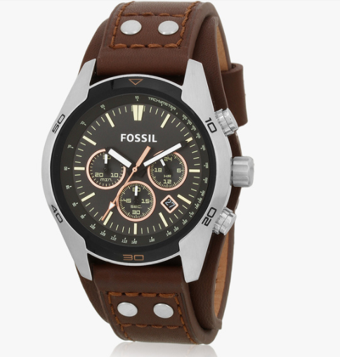 Buy Fossil Coachman Ch2891i Dark Brown Black Chronograph Watch for Men Online India Best Prices Reviews FO200JW72LHNINDFAS (1)