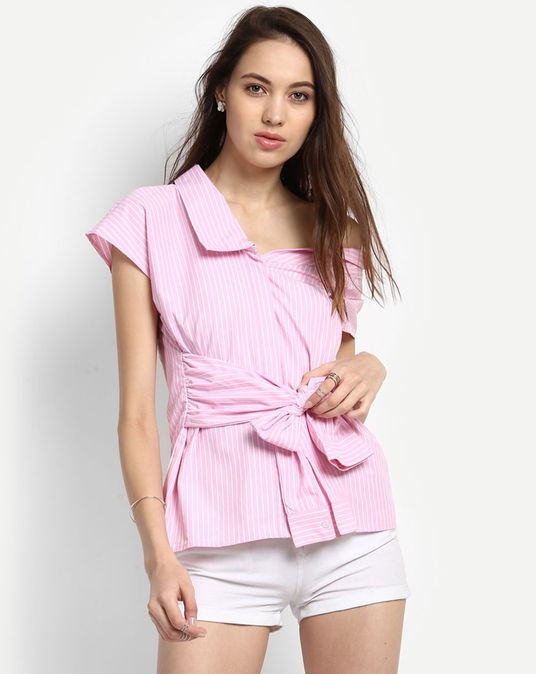 pink-striped-josana-one-shoulder-top-in1725mtotoppnk-944-front