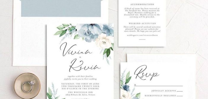Wedding Invitations That Will Set the Tone for Your Big Day!